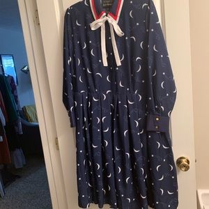 Eloquii x Katie Sturino constellation dress